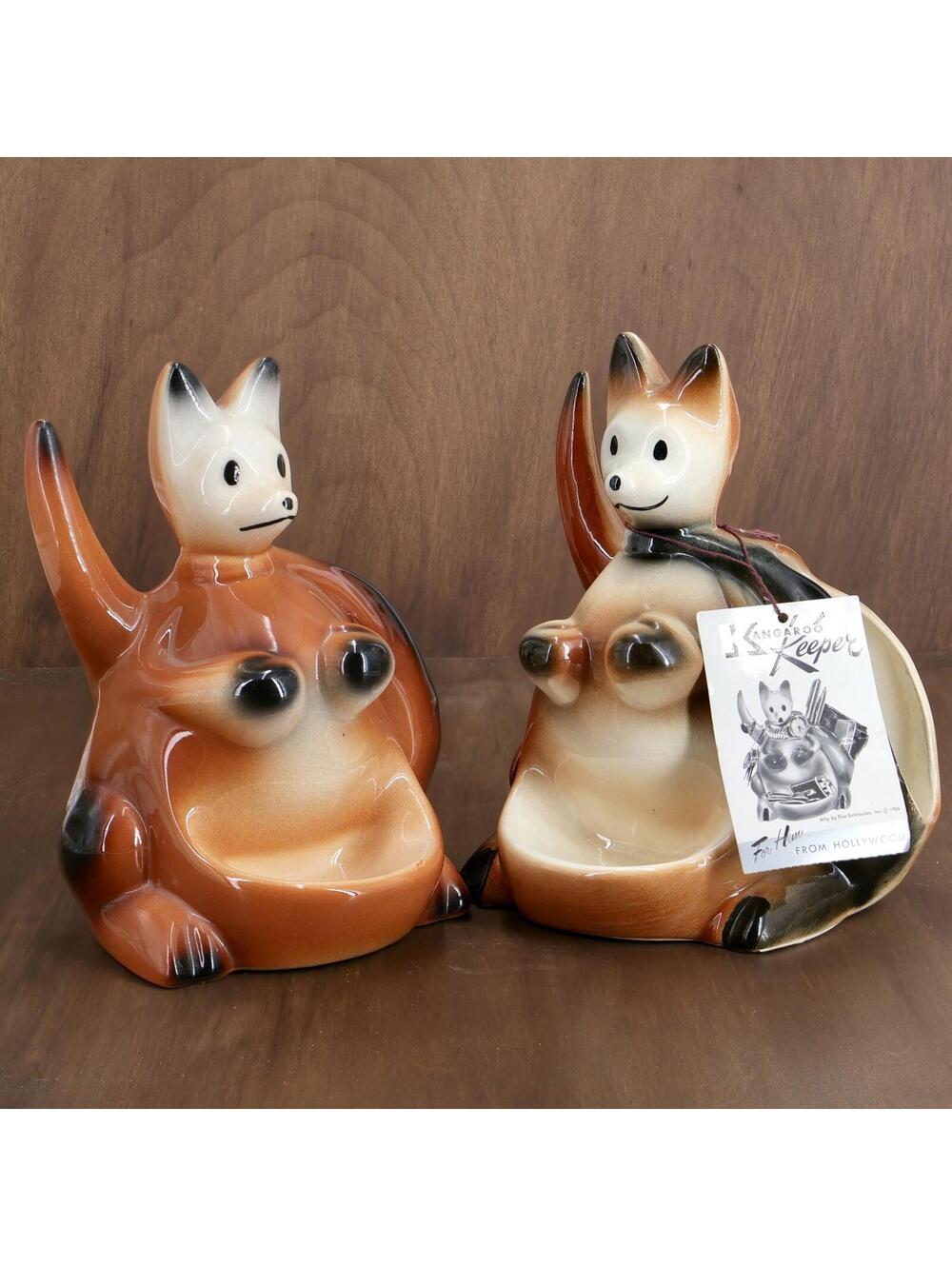 Ceramic Kangaroo Keepers
